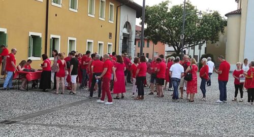 Cena in rosso a Turriaco 12 luglio 2024