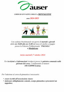 manifesto ginnastica 20242025 Monfalcone